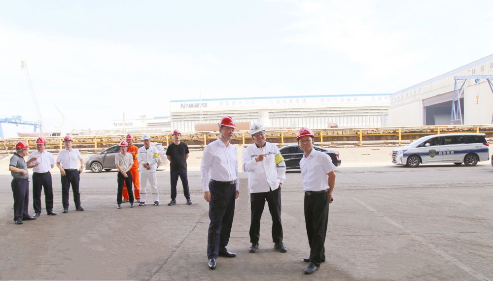 子公司永兴集团yx06海洋SPP40平台供应船第二艘船N1054船顺利吉水(图1)